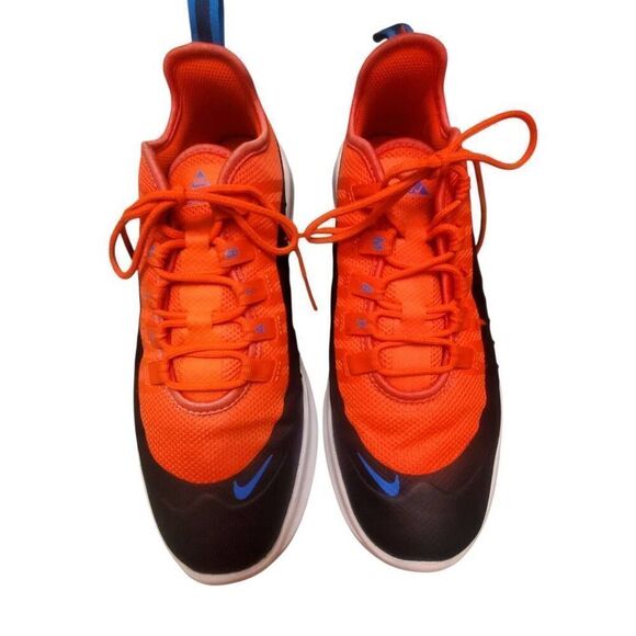 Nike Air Max Axis Orange Black Blue Logo Athletic Sneakers Shoes Size 7 Youth main image 5